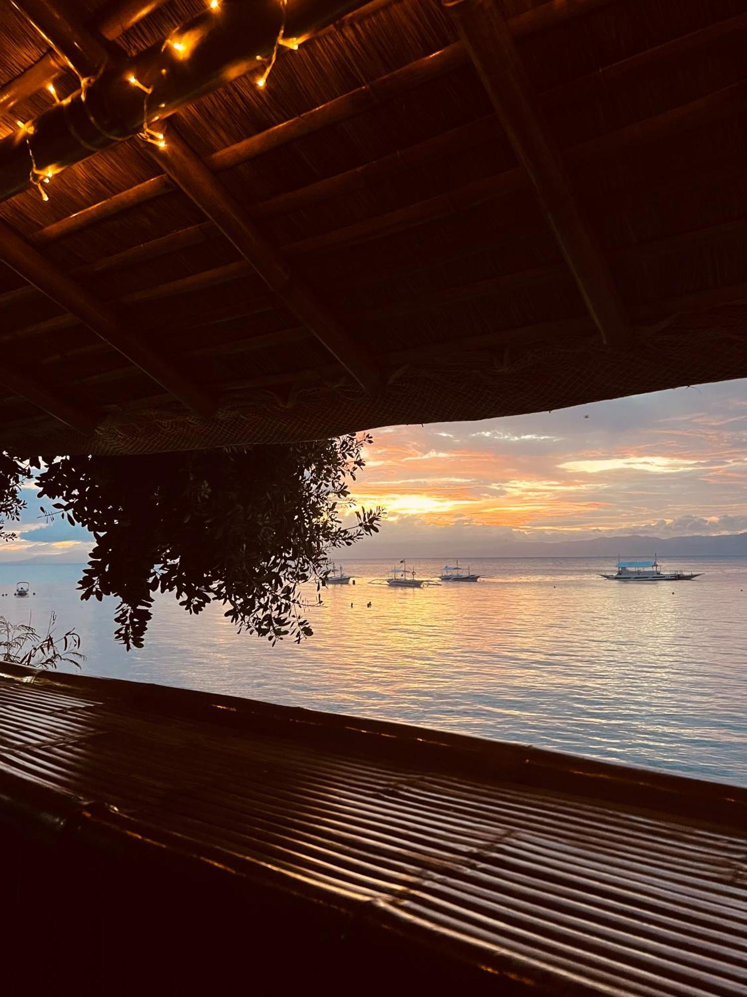 Sunset View Hostel - 써니사이드 모알보알 게스트 하우스 Moalboal Exteriér fotografie